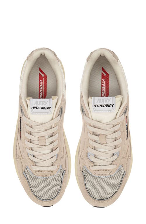Autry Hyperway Low Sneaker In Pink
