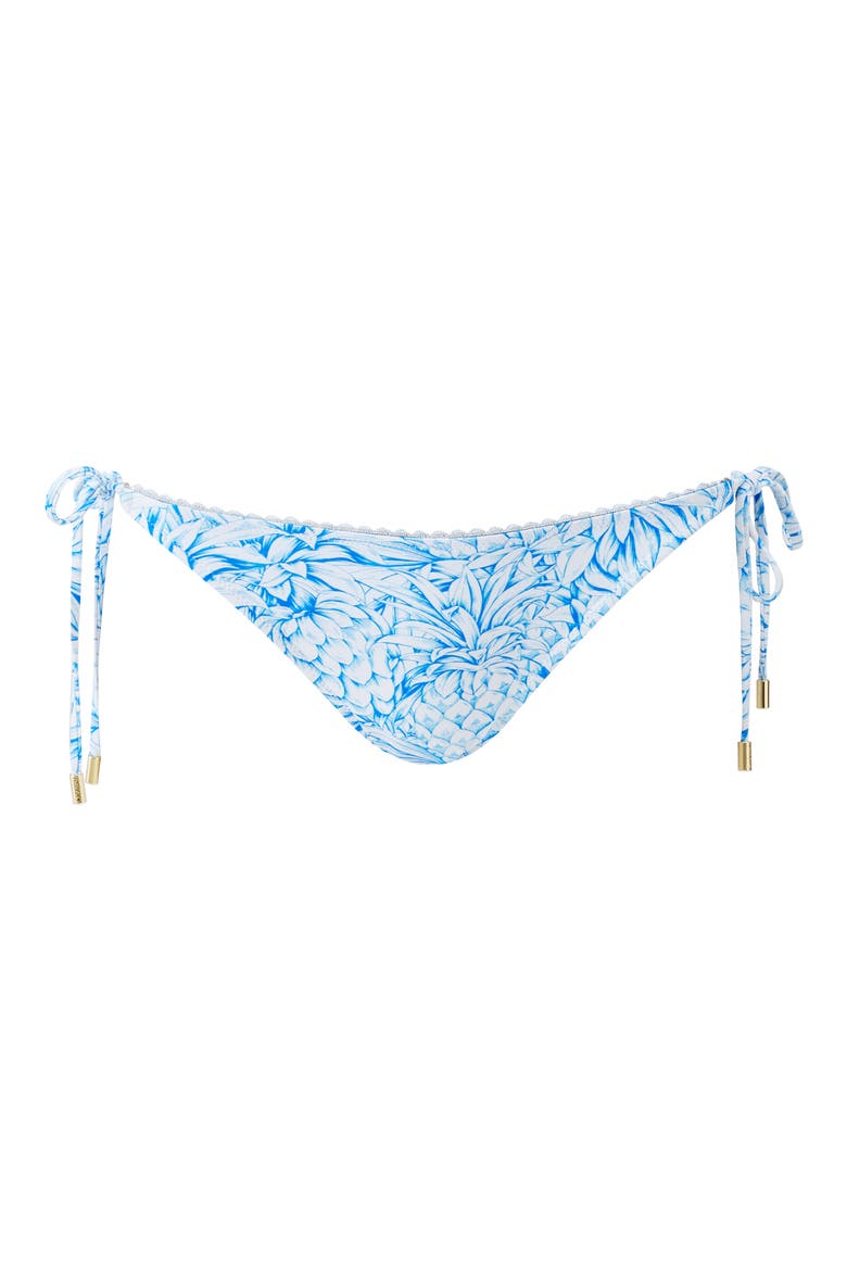 Adelaide Bikini Bottoms, Alternate, color, PINEAPPLES