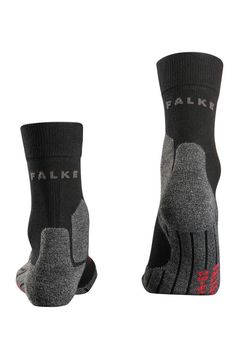 RU3 Comfort Running Socks, Alternate, color, Black-Mix