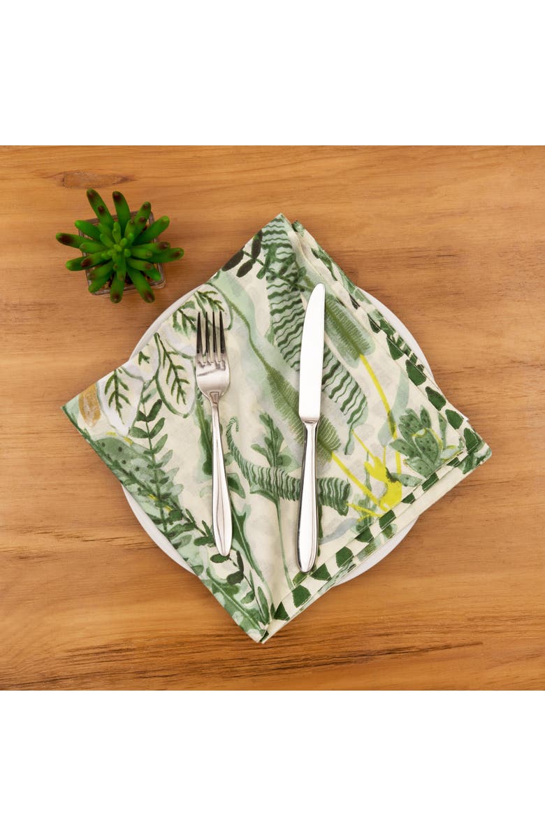 C&F Home Parson Napkin Set of 6, Alternate, color, Green