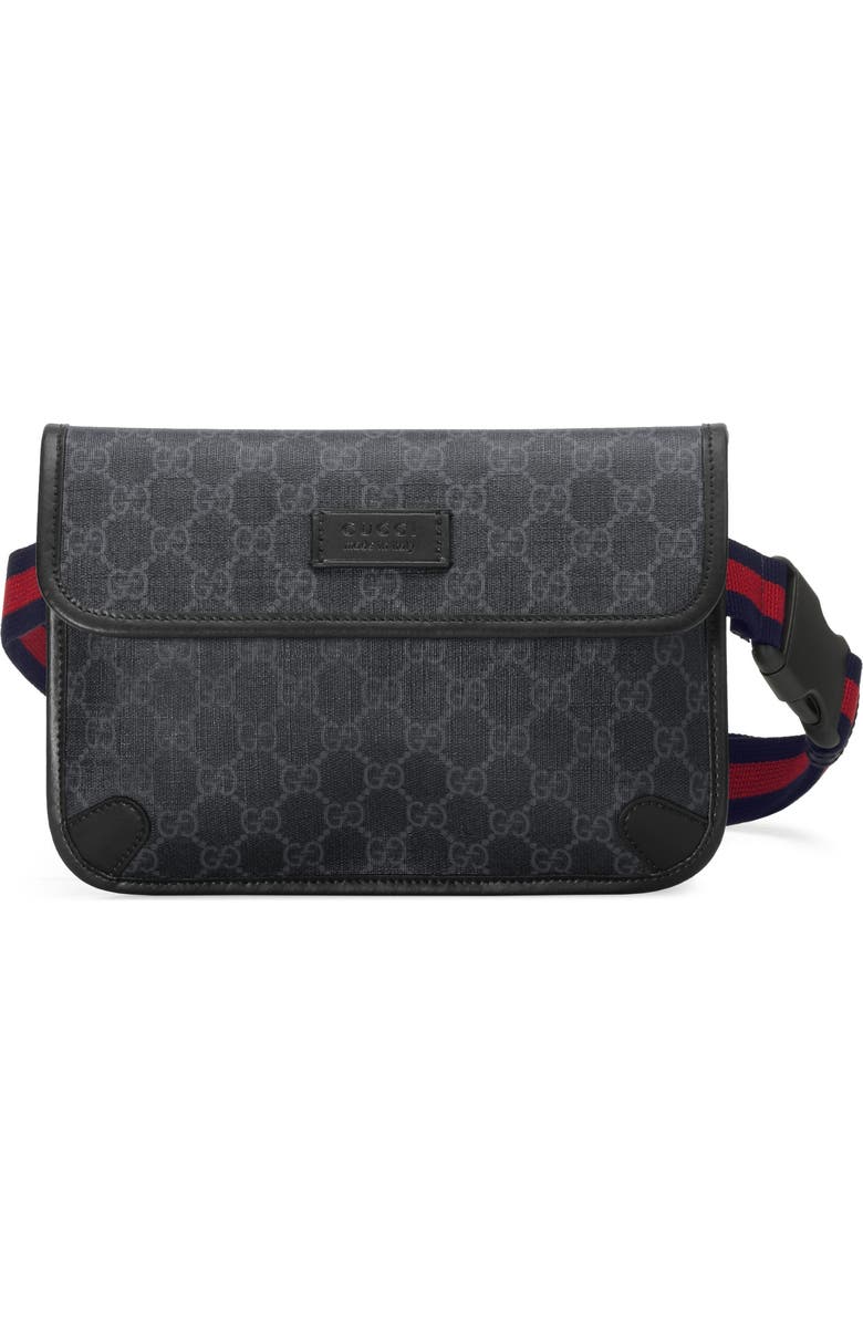 Gucci GG Supreme Belt Bag, Main, color,