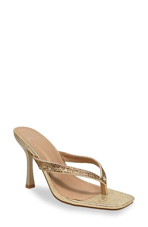 Vixxy Embellished Toe Post Sandal (Women)