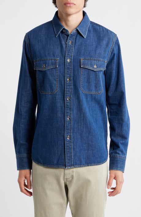 Infuse Denim Button-Up Shirt
