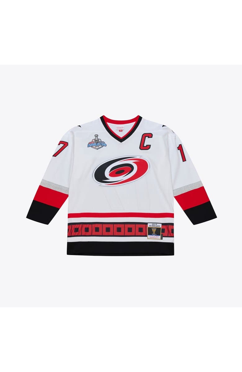 Mitchell & Ness Men's Mitchell & Ness Rod Brind'Amour White Carolina Hurricanes 2005/06 Power Play Jersey, Main, color, White