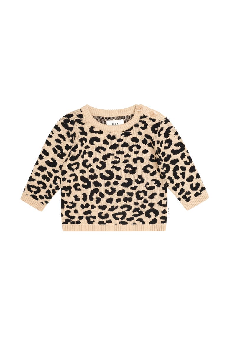 Leopard Pullover, Main, color, Animal
