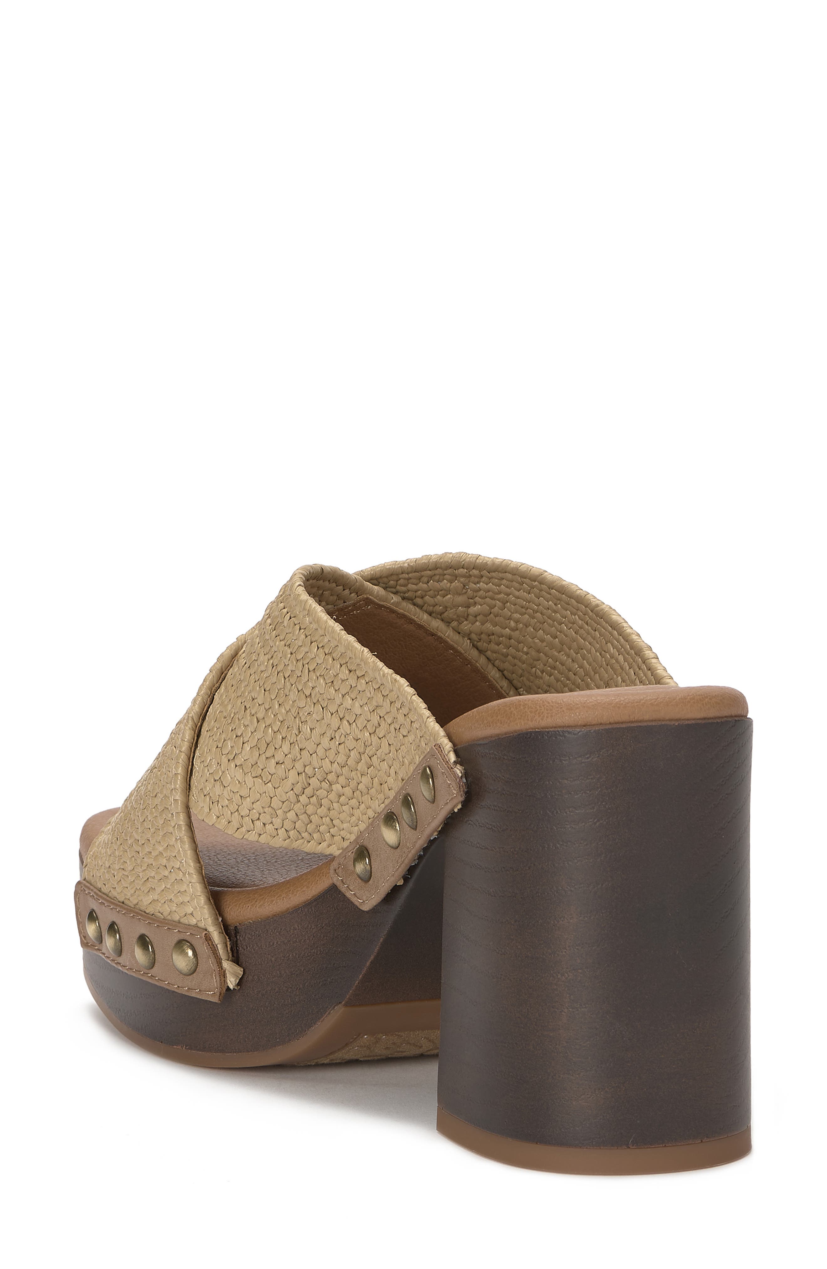 Lucky Brand Casyna Platform Sandal, Alternate, color, Dark Natural