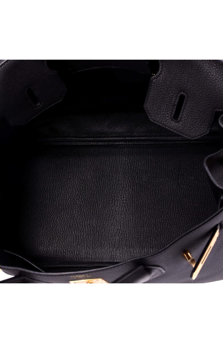 Pre-Owned Hermes Birkin Handbag Black Togo with Rose Gold Hardware 30, Alternate, color, Noir