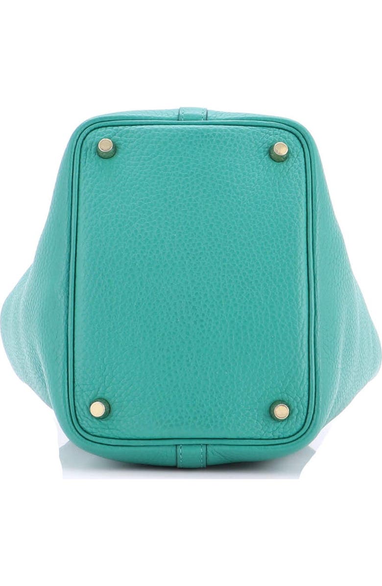Pre-Owned Hermes Picotin Lock Bag Clemence PM, Alternate, color, Vert Vertigo