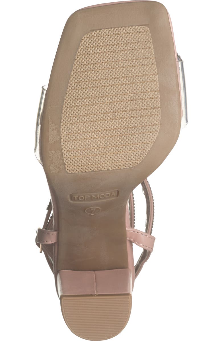 TOP GUY SHOES Nile Rhinestone Sandal, Alternate, color,