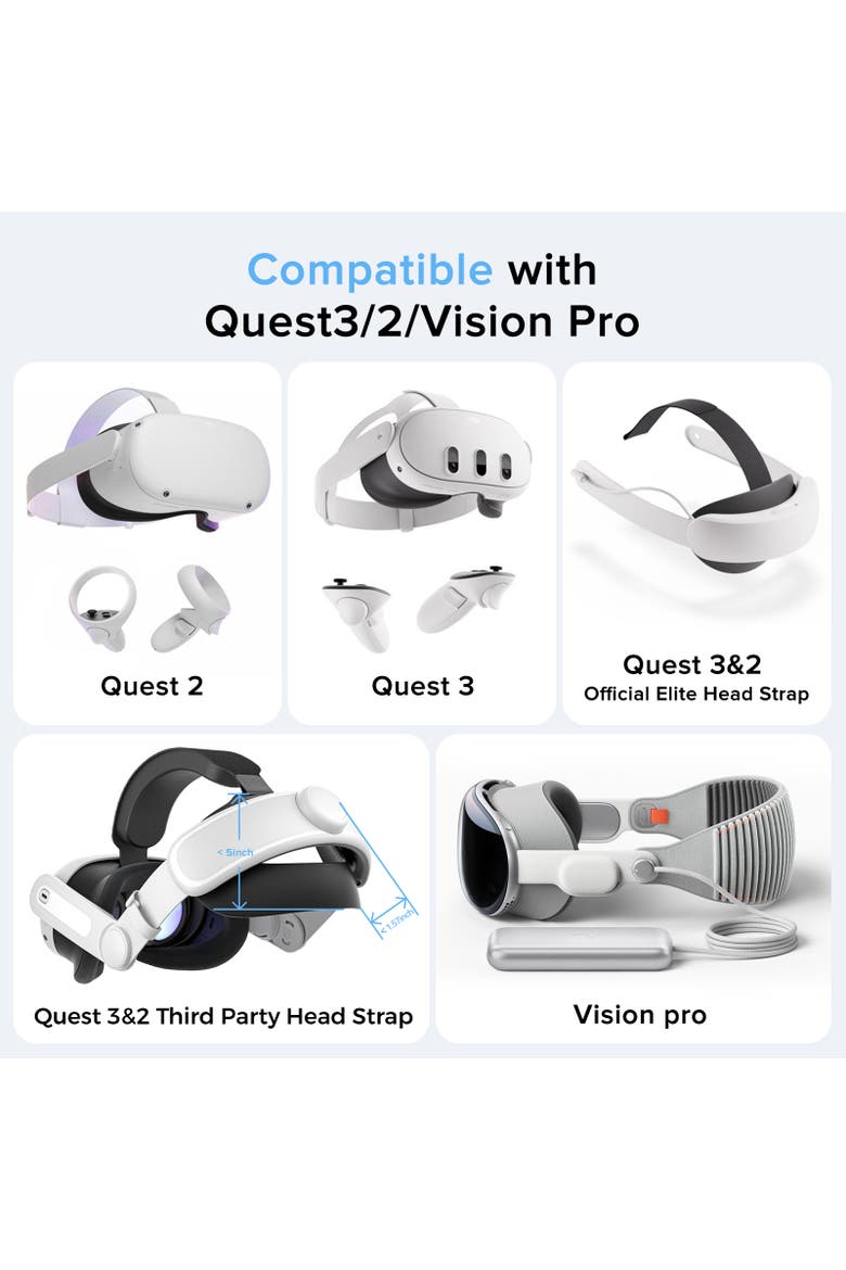 VR Travel Carrying Case for Meta Quest 2/3/3S, Alternate, color, Grey
