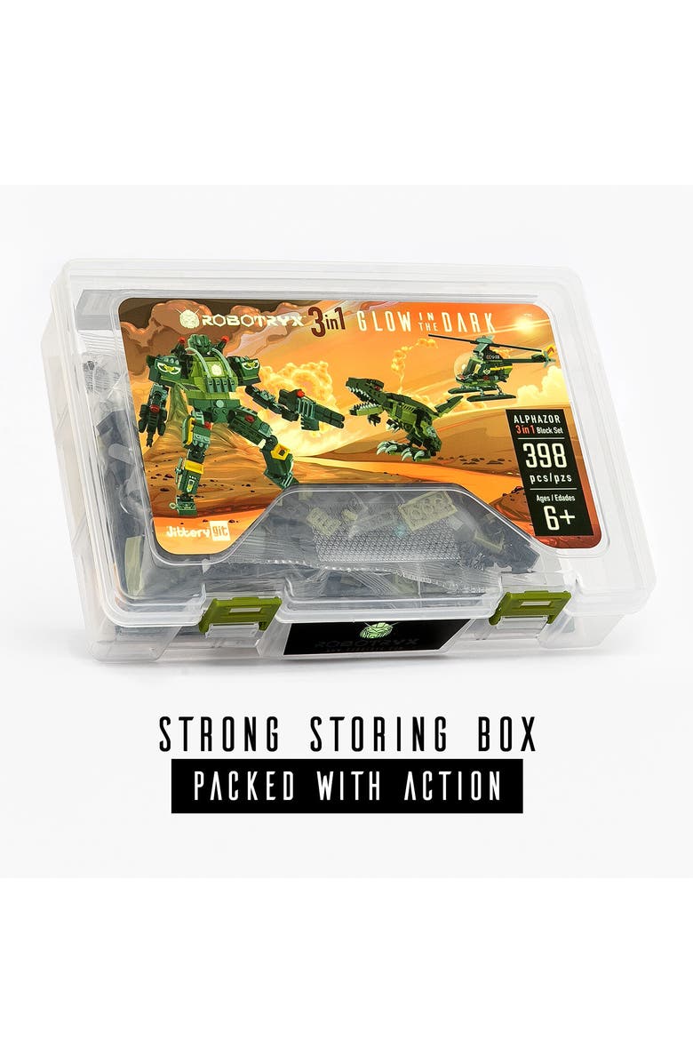 JitteryGit Robotryx Alphazor Army, Alternate, color, Green