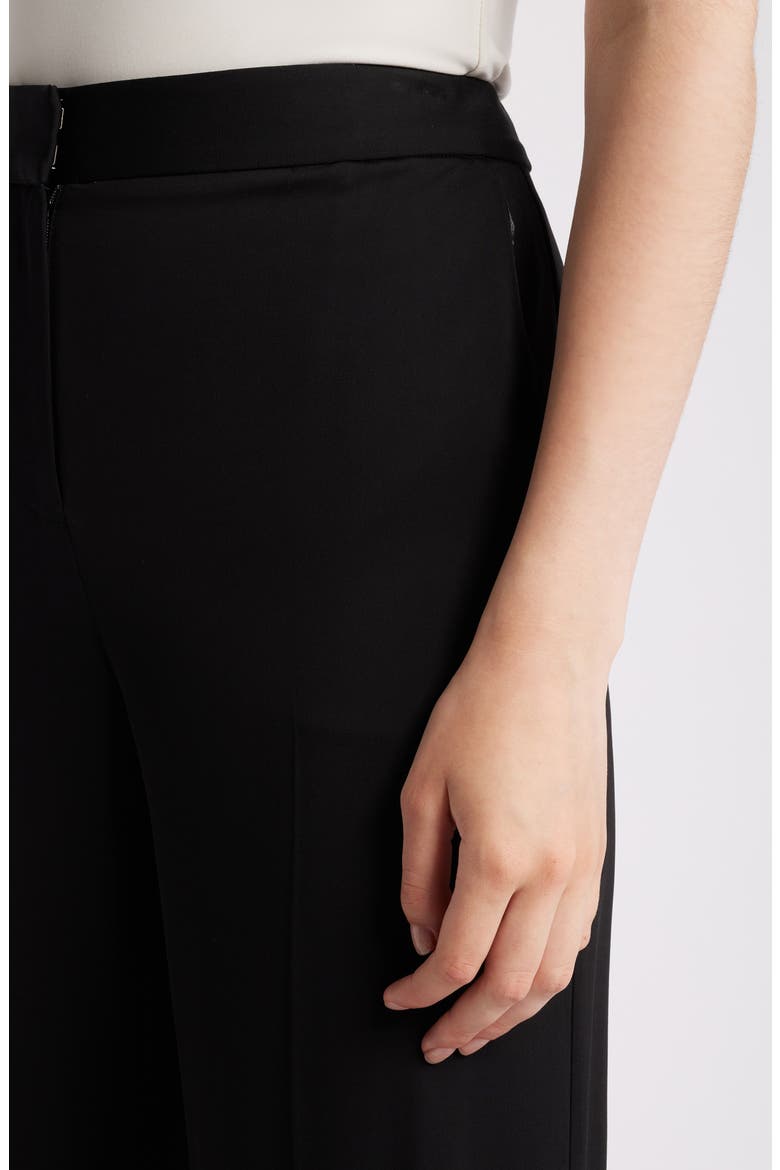 Luxe Wide Leg Pants, Alternate, color, BLACK