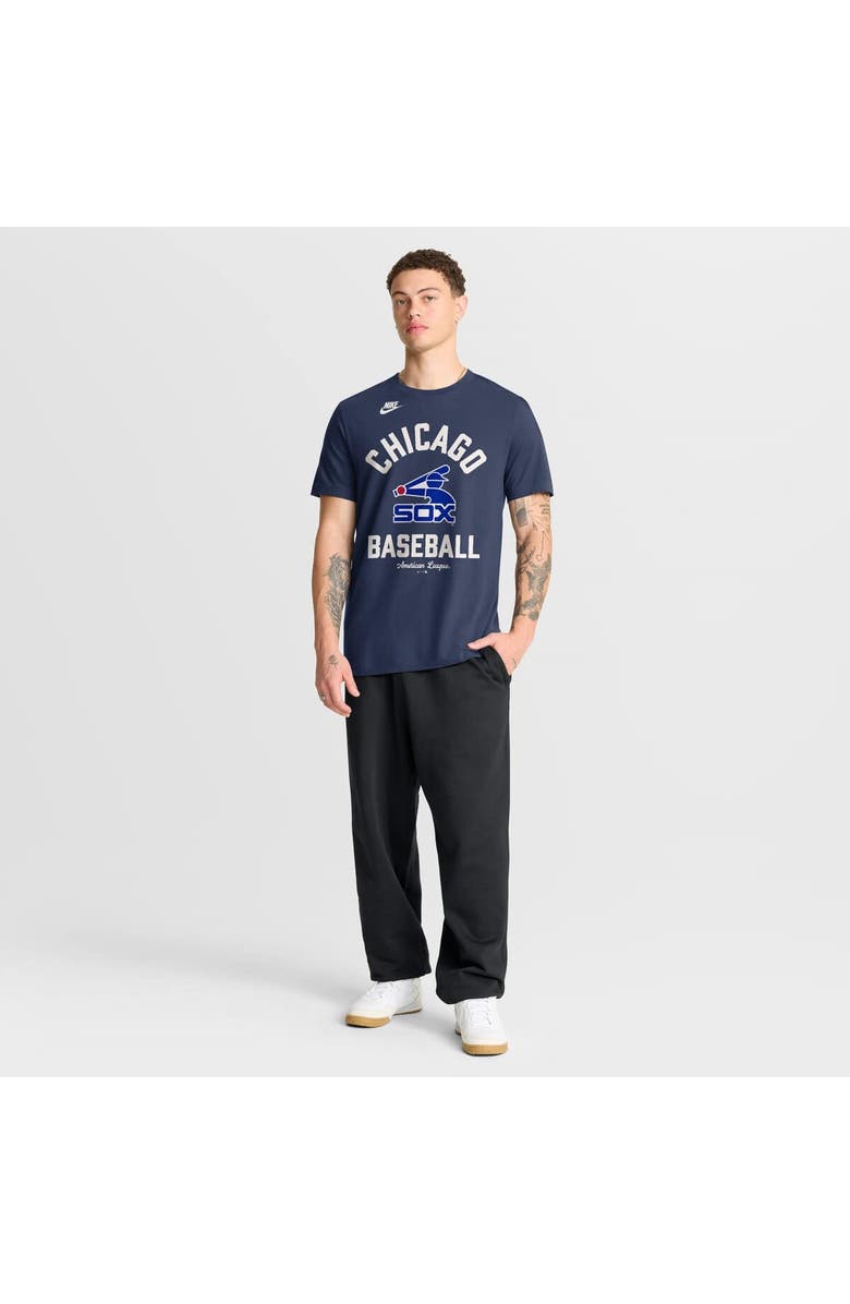Nike Men's Nike Navy Chicago White Sox Cooperstown Collection T-Shirt, Alternate, color, Navy