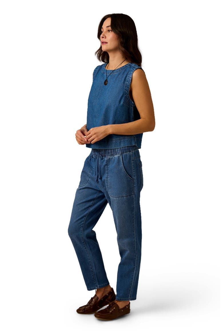 Zoe Lightweight Denim Pant, Alternate, color, Magnolia