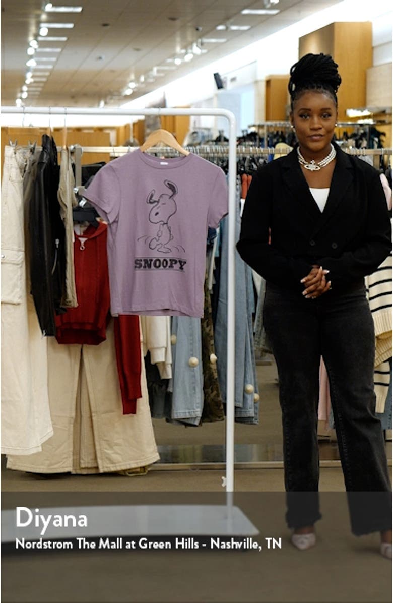 Classic Snoopy Graphic T-Shirt, sales video thumbnail