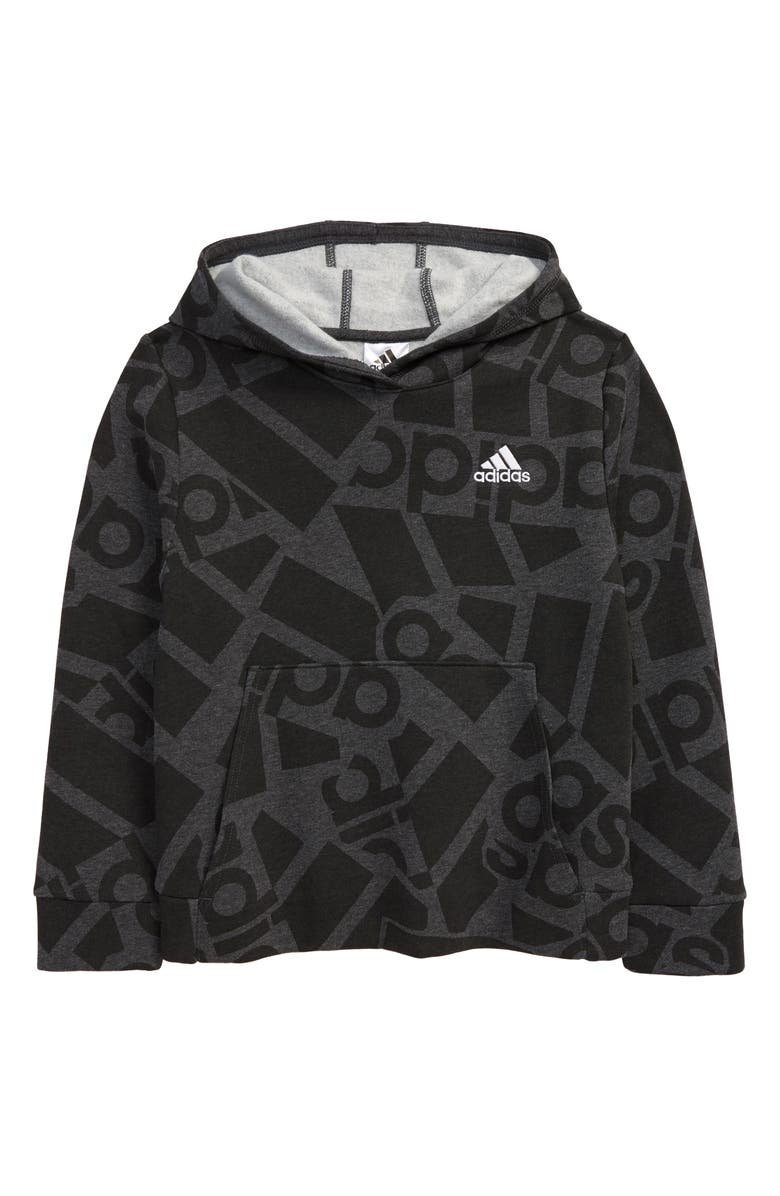 adidas Kids' BOS Logo Collage Hoodie, Main, color,
