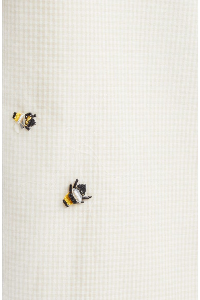 Roxane Embroidered Skirt, Alternate, color, BEES EMBROIDERY