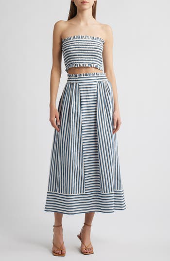 summer linen skirt with two side pockets 4346 summer linen skirt with two side pockets 4346