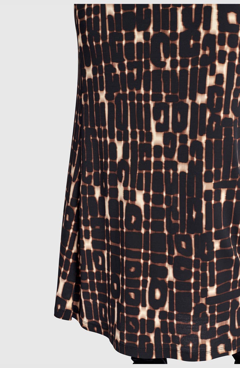 Alembika Glyph Pencil Skirt, Alternate, color, Matrix