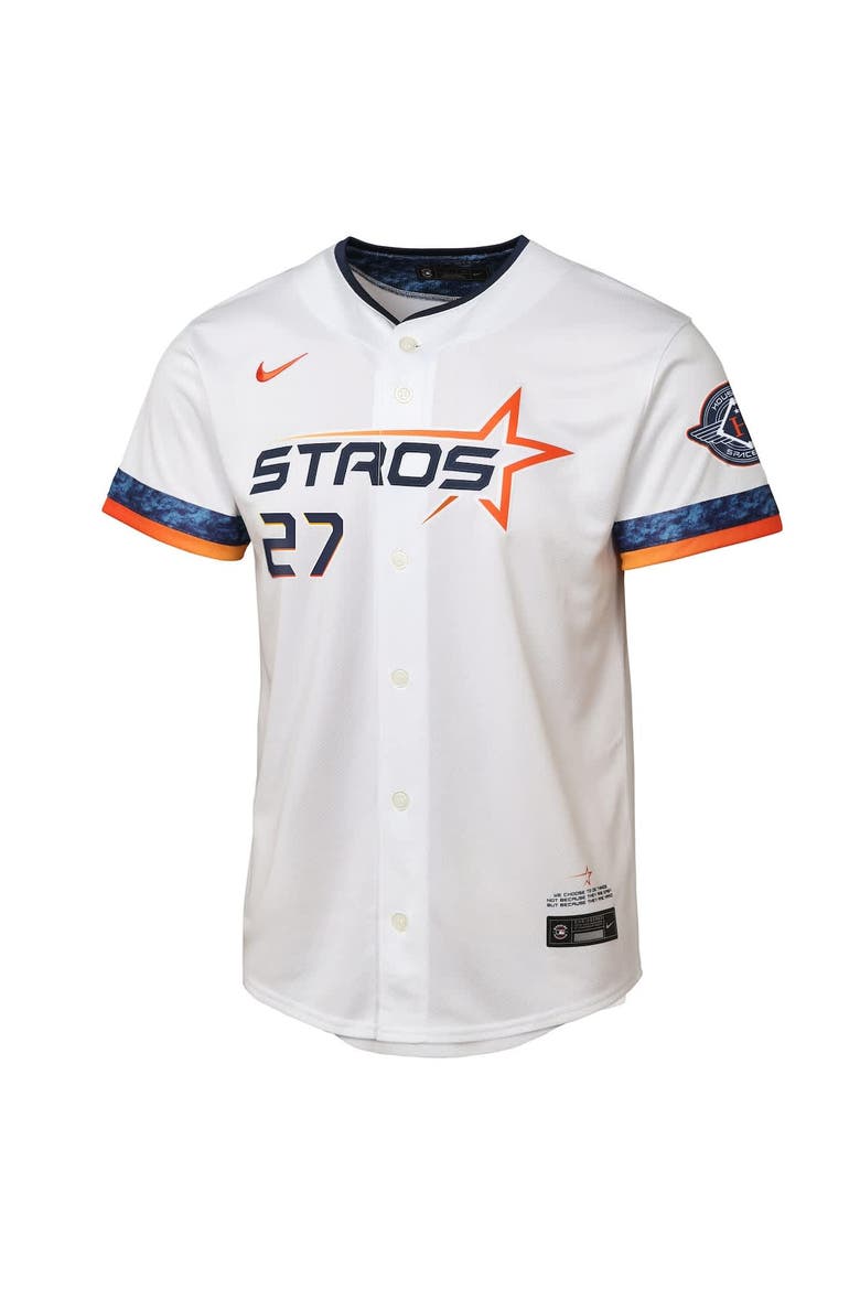 Youth Nike Jose Altuve White Houston Astros 2025 City Connect Limited Player Jersey, Alternate, color, White