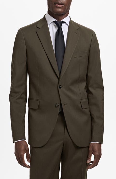 Slim Fit Suit Blazer
