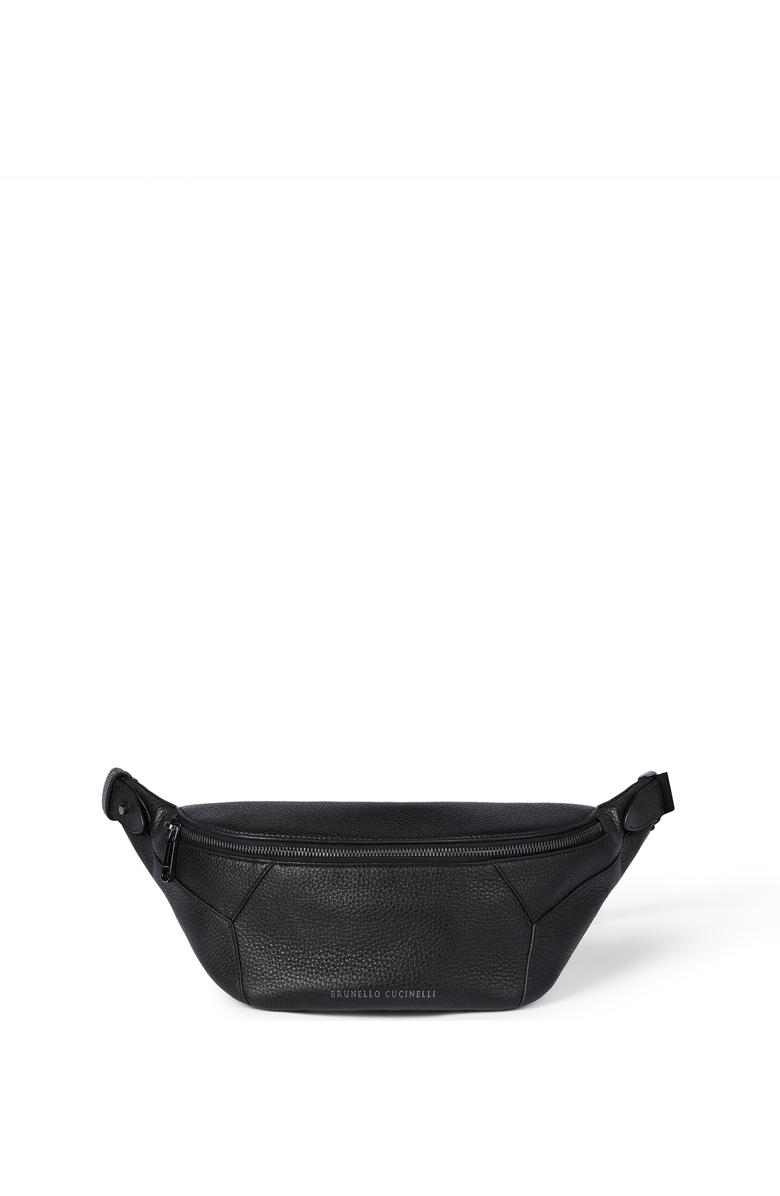 Brunello Cucinelli BC Duo belt bag, Main, color, Black