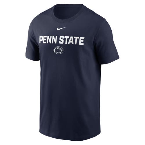 NIKE NIKE NAVY PENN STATE NITTANY LIONS CAMPUS 2-HIT T-SHIRT