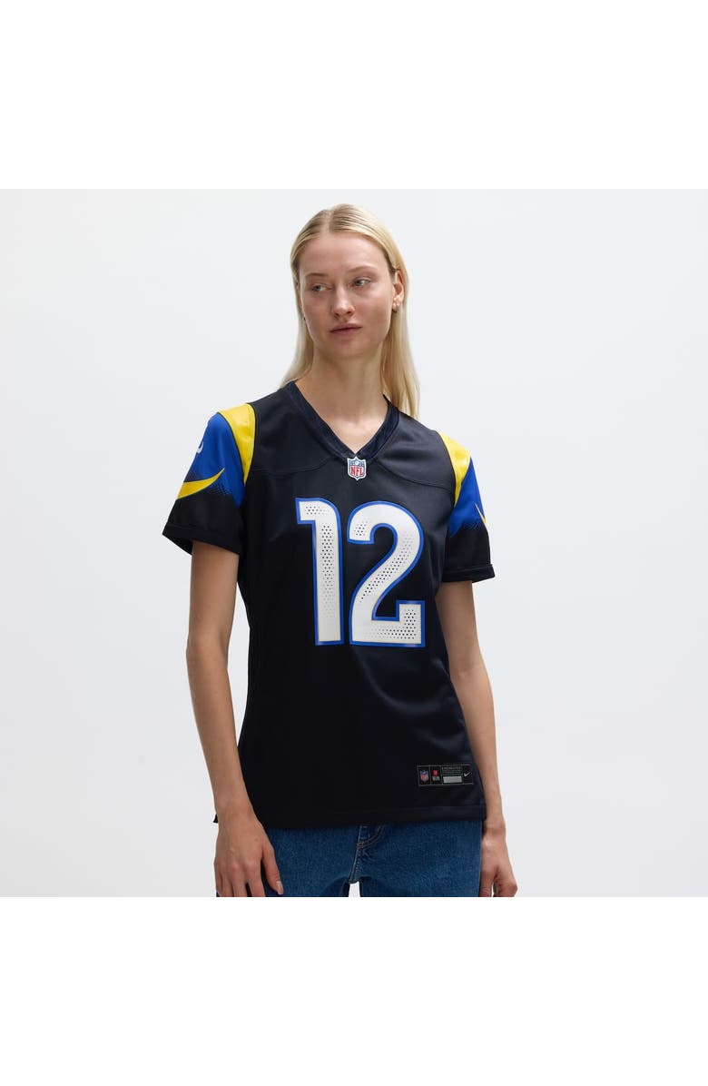 Nike Women's Nike Puka Nacua Midnight Blue Los Angeles Rams 2025 Rivalries Collection Game Jersey, Alternate, color, Dark Blue