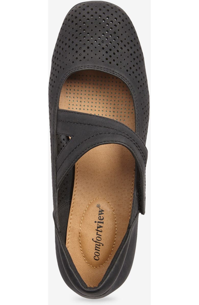 Comfortview The Ezra Flat, Alternate, color, Black