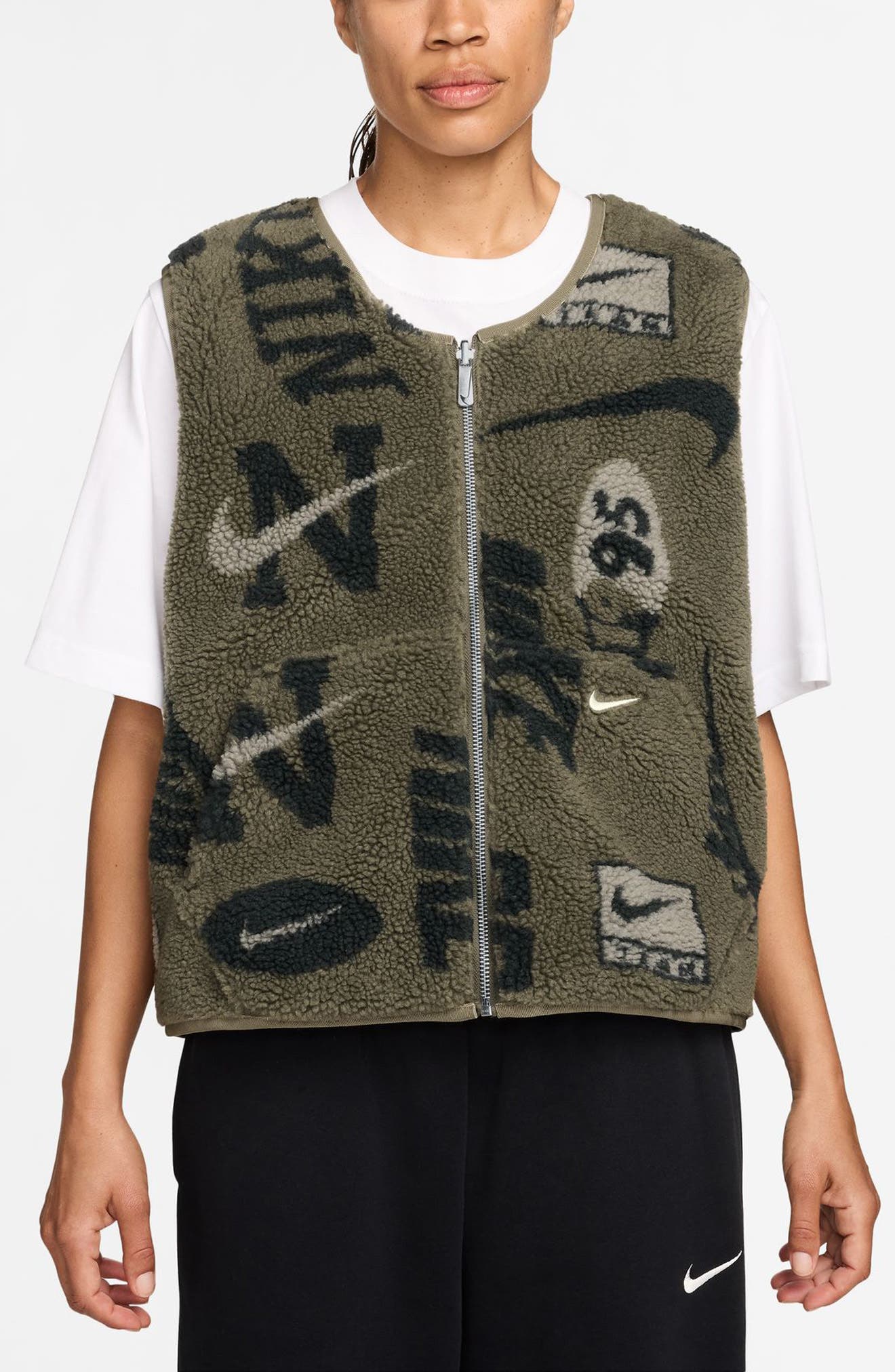 nike women's reversible vest