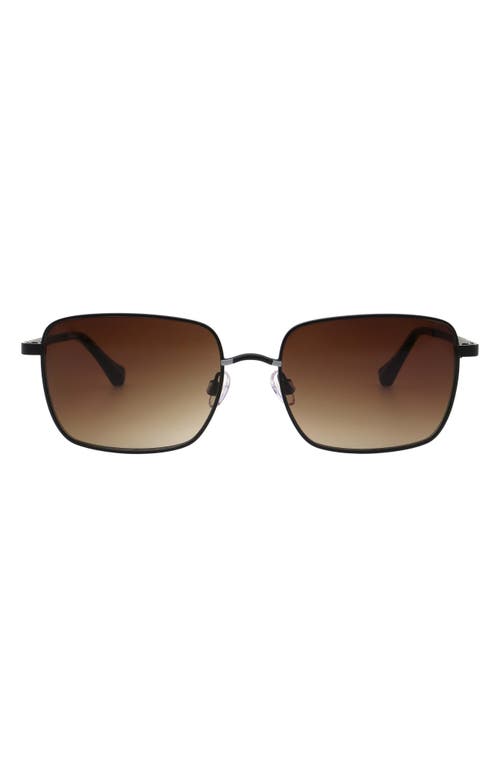 Florence By Mills 54mm Square Sunglasse In Brown