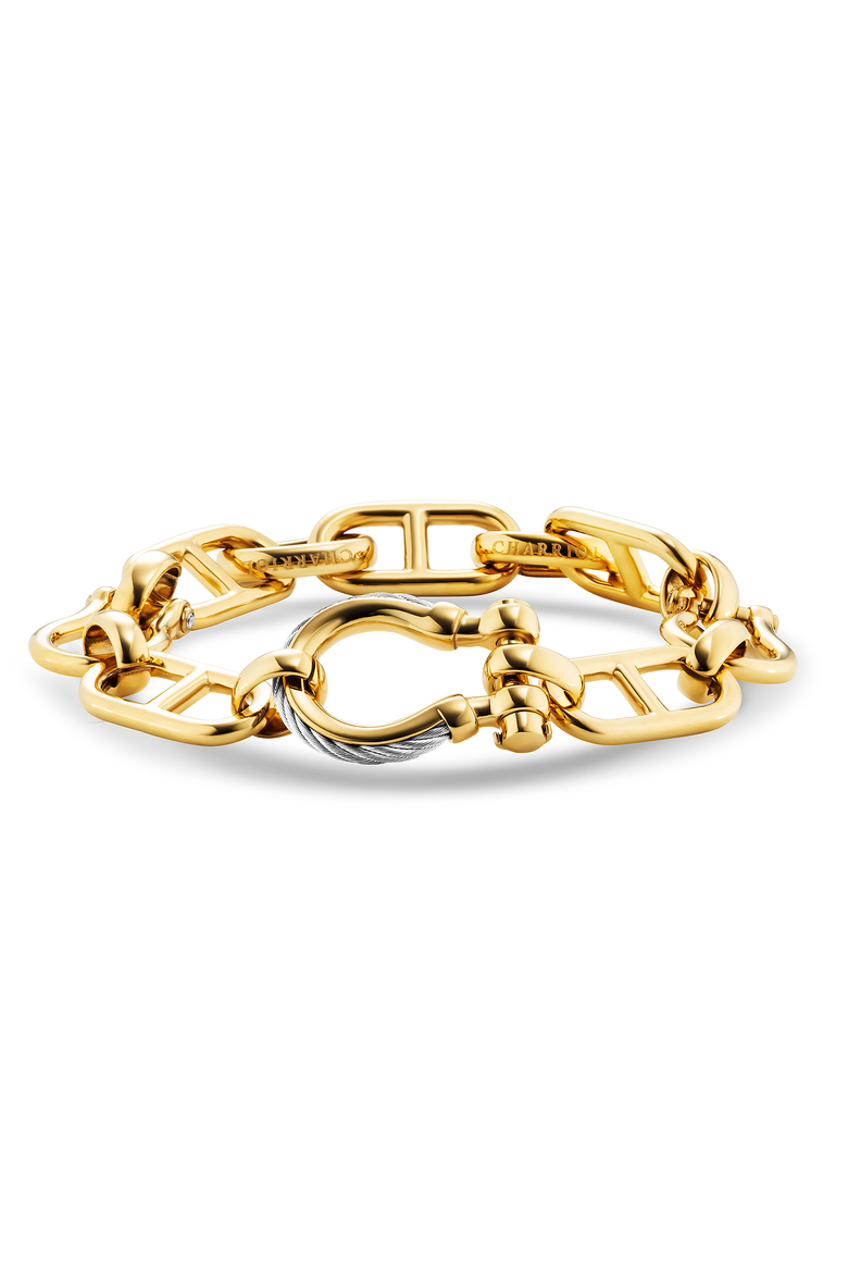 St. Tropez Mariner Bracelet, Main, color, Yellow gold PVD