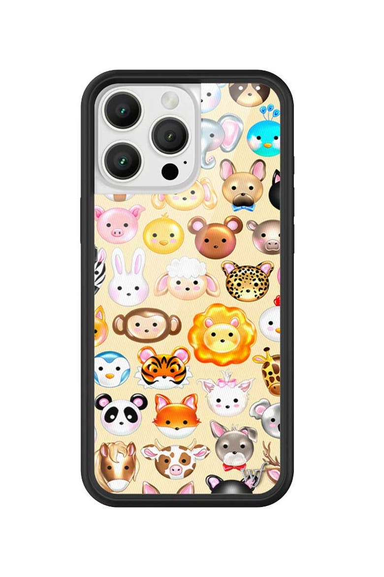 Animal Kingdom iPhone Case, Alternate, color, Yellow