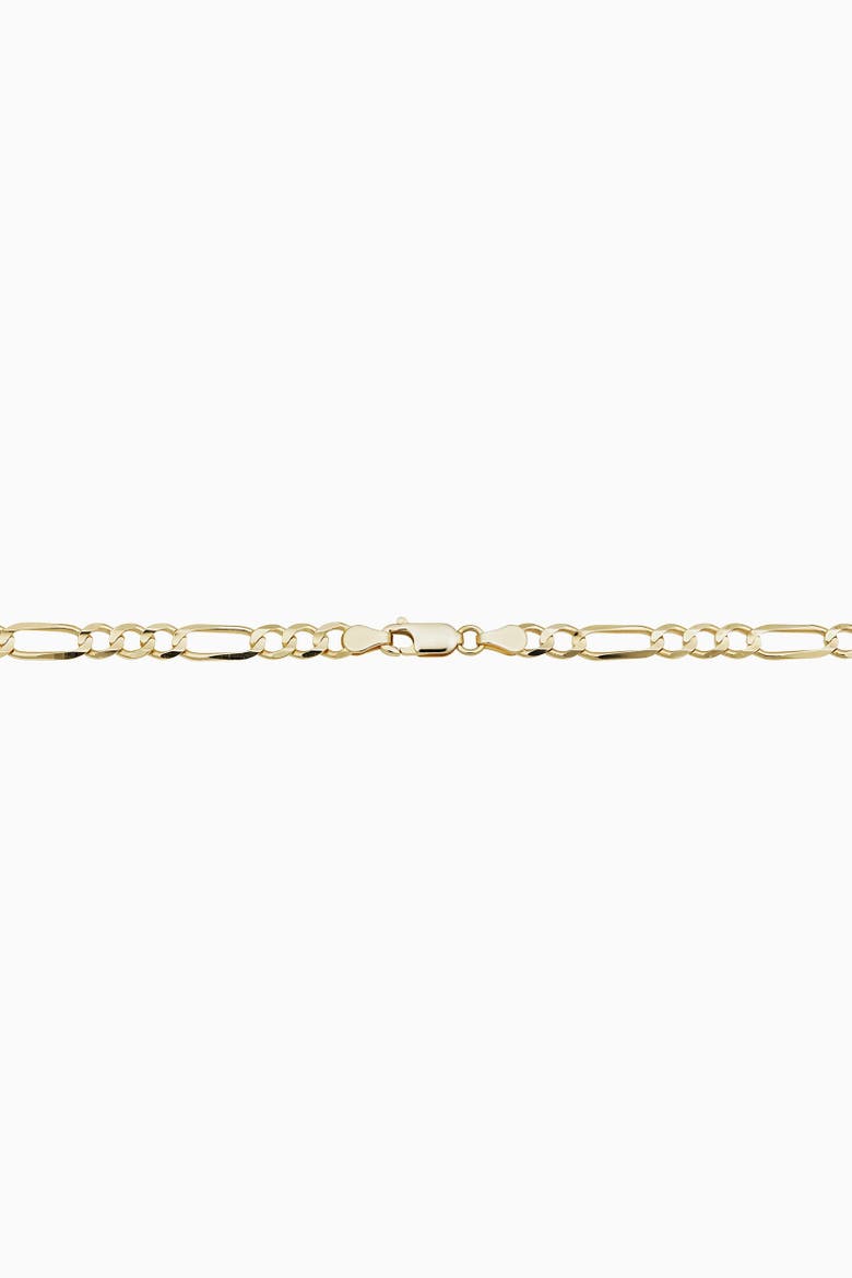 14K Yellow Gold Florentine Figaro Bold Bracelet, Alternate, color, Yellow Gold