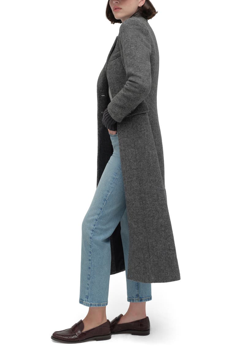 The City Coat, Alternate, color, GREY TWILL