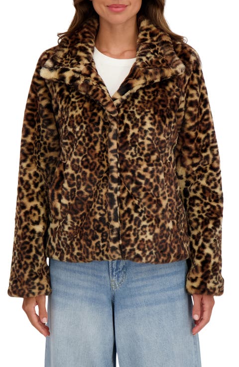 Short Faux Fur Jacket
