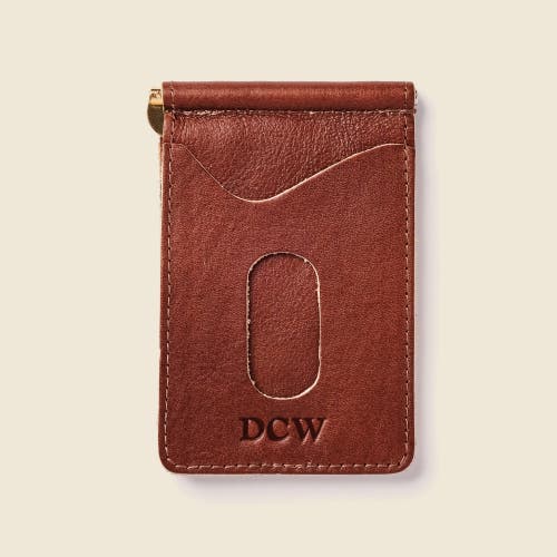 Casupo Money Clip Wallet In Brown