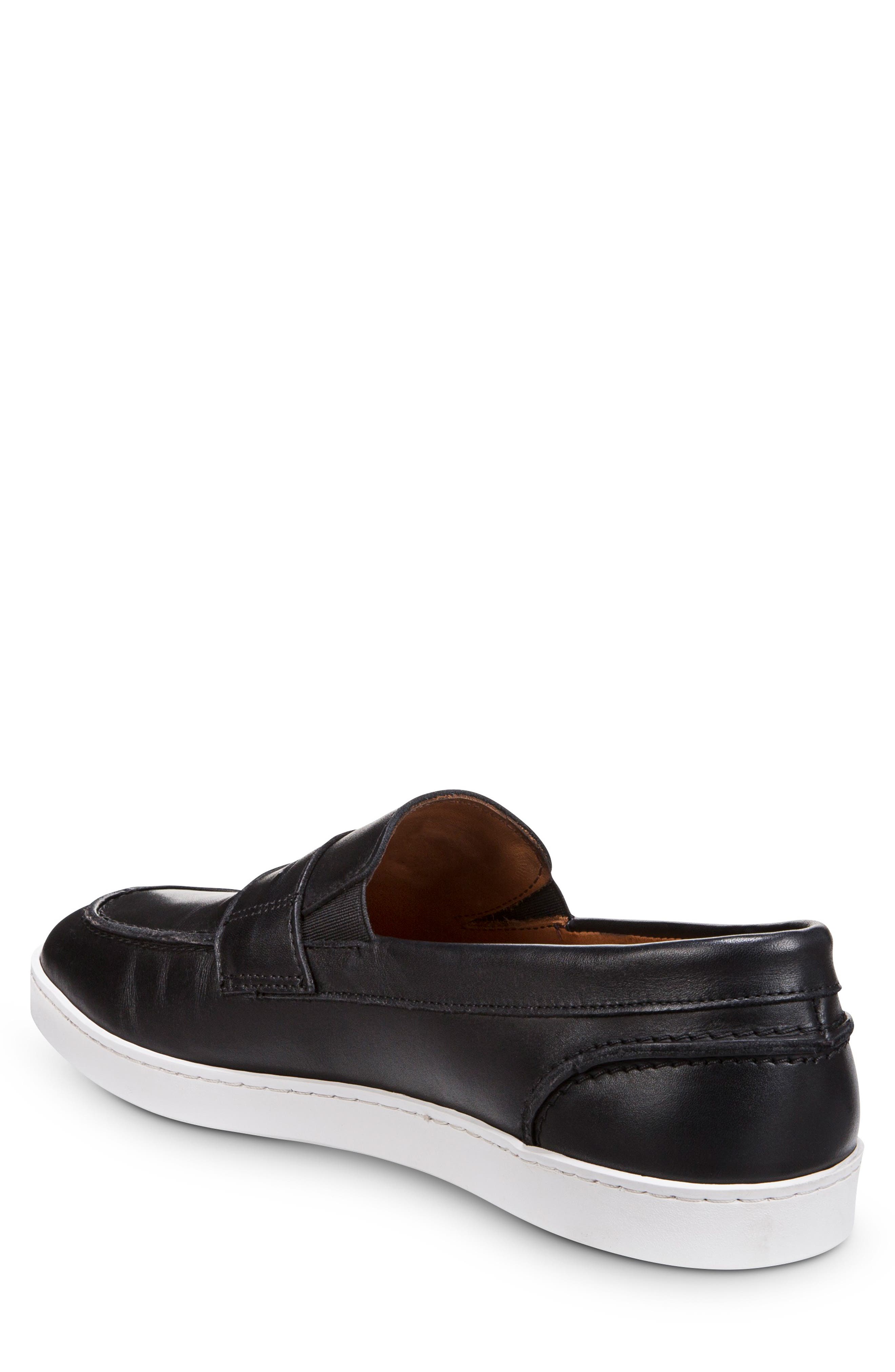 Allen Edmonds Randolph Slip-On Sneaker, Alternate, color, Black