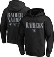 FANATICS Men's Fanatics Black Las Vegas Raiders Big & Tall Relaxed Intense Rivalry Hoodie
