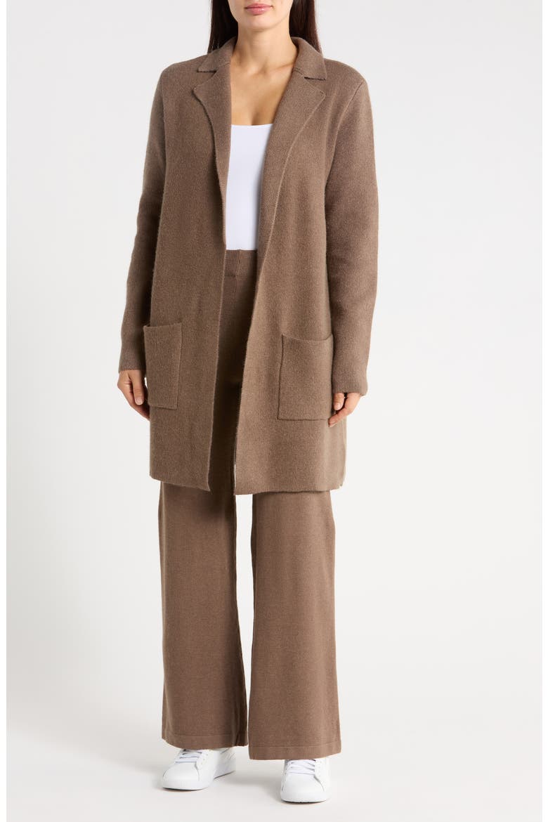 Emily Sweater Jacket, Main, color, CEDAR BROWN BROWN