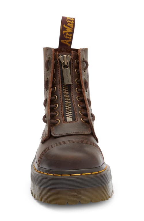 Dr. Martens' Dr. Martens Sinclair Platform Bootie In Brown