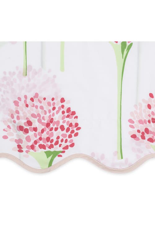 Matouk Floral Quilted Cotton Percale Sham In Peony