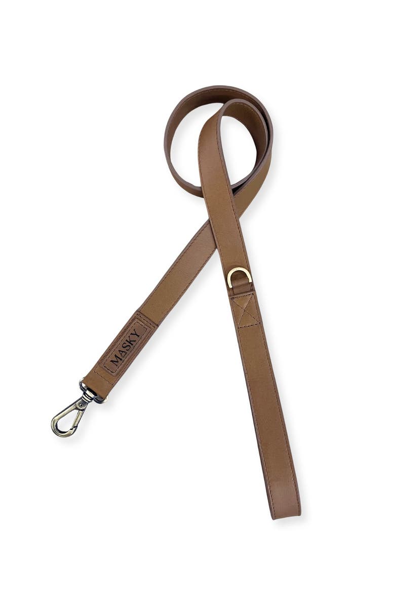 Classic Leather Leash, Main, color, Cooper
