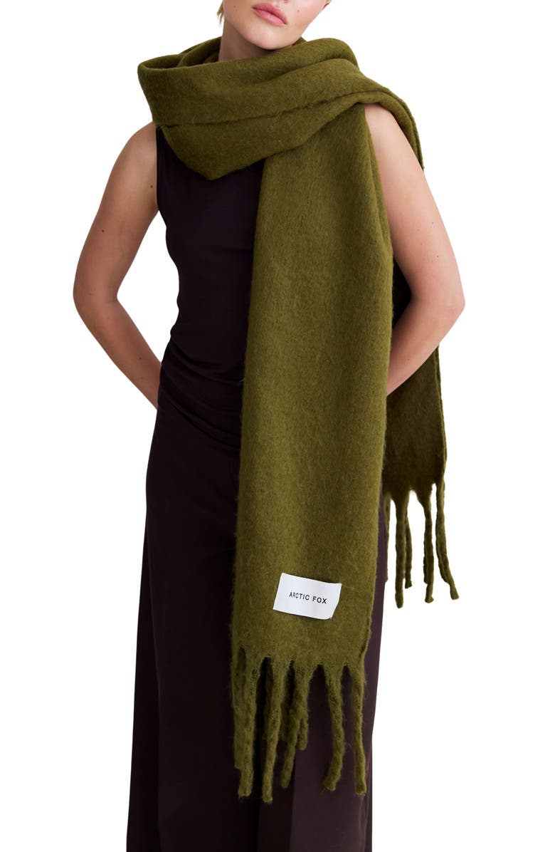 Arctic Fox & Co The Reykjavik Scarf, Main, color, Sea Kelp