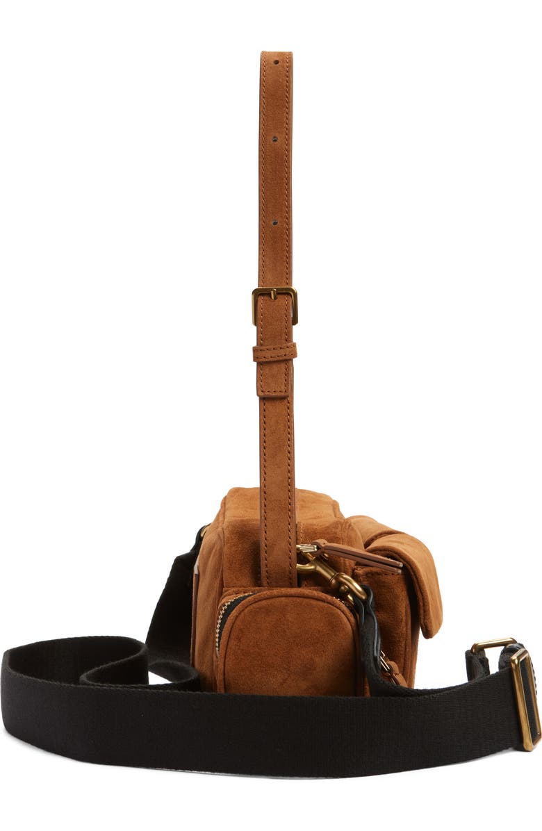 Marc Jacobs The Cargo Suede Shoulder Bag, Alternate, color,
