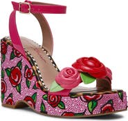 Betsey Johnson Lizzette Wedge Sandal