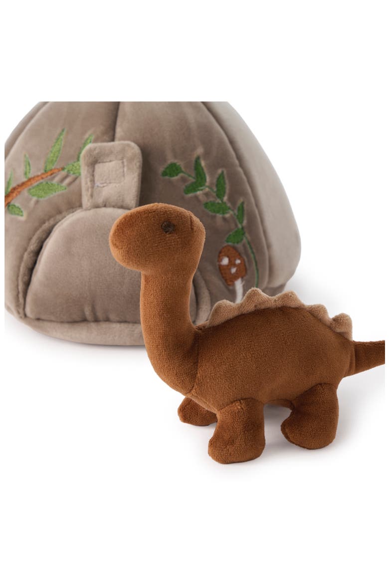 Dino Friend Set of 3 Plush Toys & Storage Bag, Alternate, color, MULTI