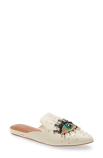 Kurt Geiger London Olive Eye Mule In Brown