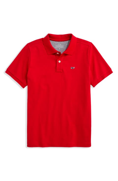 Kids' Edgartown Piqué Performance Polo