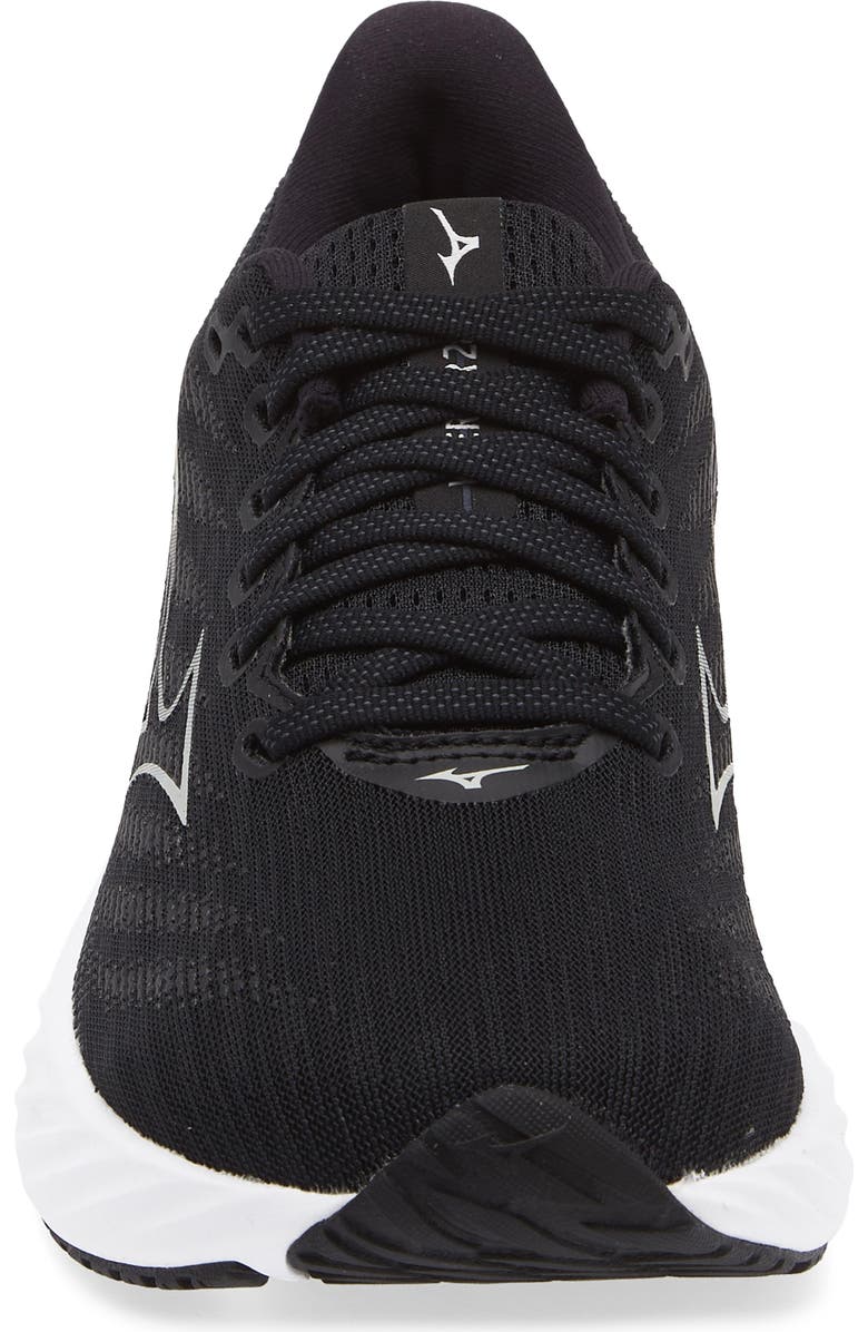 Mizuno Wave Rider 28 Running Shoe, Alternate, color, Black-Harbor Mist